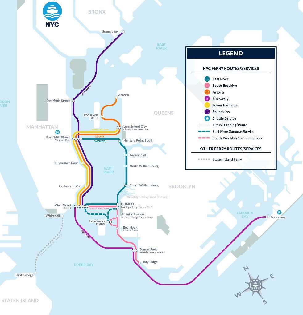 nyc ferry releases astoria route schedule - this is astoria